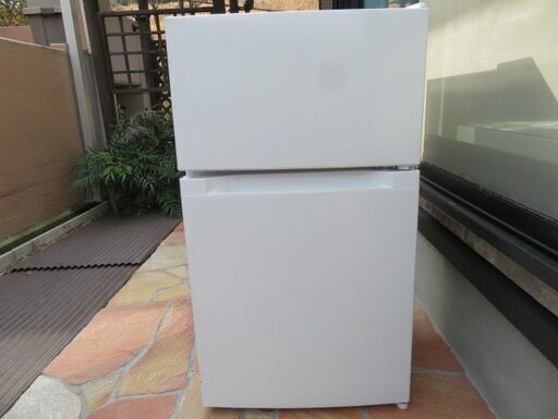 冷凍冷蔵庫 87L　2020年製　アイリスオーヤマ　87PRC-B092D-W