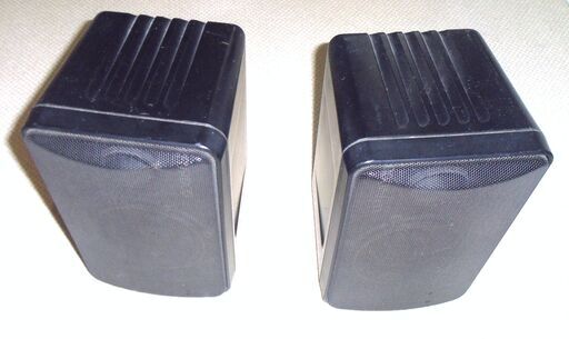スピーカー1000円　Kenwood　compact speaker CM-5  2本set 　平置きor壁付