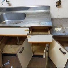 中古　キッチンシンク　台所　DIY セルフリフォームにの画像