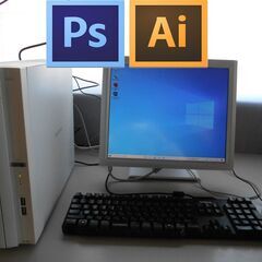 【配送可】iiyama タッチパネルモニター付 Adobe ソフ...