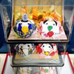 雛人形【つまみ細工】の画像
