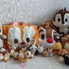 (取引中)ディズニー チップとデール  ぬいぐるみ大量まとめて