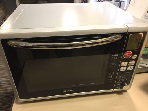 ○【通電・動作確認済】電子レンジ SHARP シャープ RE-SD50-S 06年製 キッチン家電 料理 クッキング 調理 電化製品(NF220126)472-17