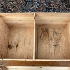 古い木箱！の画像