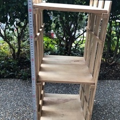 通園グッズ収納の画像