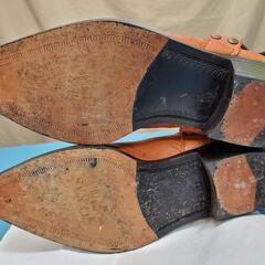 ウエスタン風のブーツ(26EEE)の画像