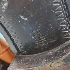 ウエスタン風のブーツ(26EEE)の画像