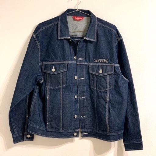 supreme Smurf Denim Trucker Jacket Lサイズ