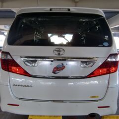 神奈川★全国対応★アルファード240S★社外21インチAW★Bモニター★カーボンボンネット★車検R5/10【自社ローン】★保証人無しの画像