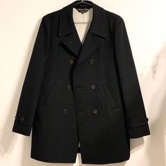 COMME des GARCONS HOMME PLUS ダブルコート ブラック