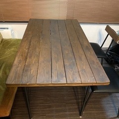 ダイニングテーブル＆イス＆ソファーセット