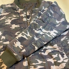 リッチグラマー  MA-1タイプ 迷彩ジャンパーの画像