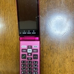 ガラホSIMフリー　KYOCERA KYF38