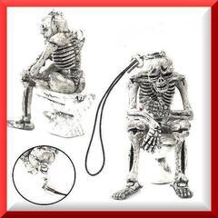 ■■【復活！】■バイカー・ライダー御用達【スカルトイレストラップ】②◼️◼️の画像