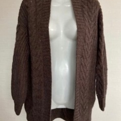 【あげます】AMERICAN HOLIC ニットカーデ　Free...