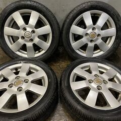 スズキ純正ホイール 14インチ 4.5J4HPCD100+50 アジアンタイヤ 165/55R14 9.8分山バリ溝 夏タイヤ ワゴンR パレット等 (VTF485)クレジットカード QRコード決済可能