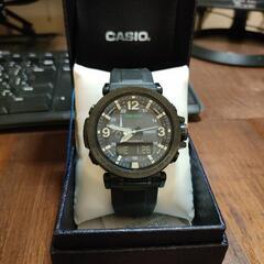 CASIO　PRO TREK　PRG-600Y　箱付き タフソーラー　トリプルセンサー搭載