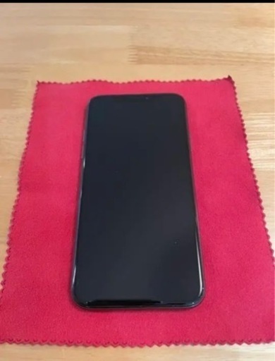 iPhone X スペースグレイ256GB SIMフリー バッテリー良好