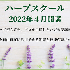 美容＆健康に活かすハーブ講座　無料体験会 　2月27日(日)