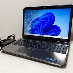 【取引中です】DELL　INSPIRON　SSD搭載　15インチ　webカメラ　Wi-Fi　マルチ　キーボード交換済み　Windows11