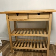【IKEA】FÖRHÖJA フォルホイア キッチンワゴン