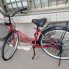 美品　自転車　26インチ　シティサイクル