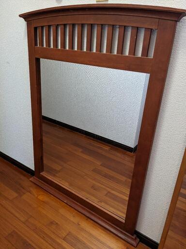 アンティークの鏡