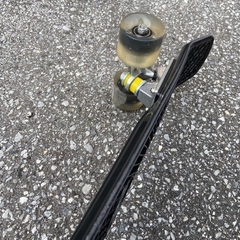 取引き中　光る✴︎スケボー　2020年購入　子供用　自粛期間中に活用出来ます(*^o^*)の画像