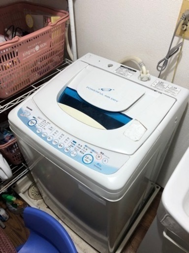 TOSHIBA 東芝　全自動洗濯機　AW-60GF 6.0ｋｇ