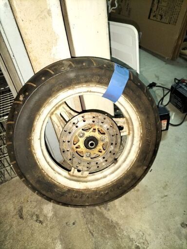 チャンプRS? ジョグスポーツ？　フロントホイールディスク付