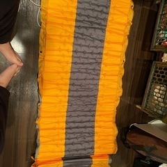 キャンプ　インフレータブルマット　寝具　アウトドアの画像