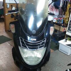 SYMｒｖ　１２５EFI　　５万円です　　前後ディスクブレーキ仕様　原付バイク下取りOKの画像
