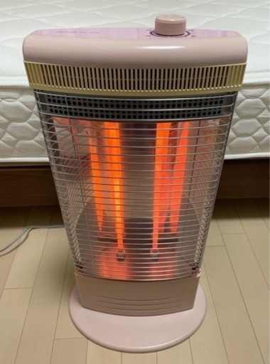 【1/29まで限定出品】【中古】TOYOTOMI 赤外線電気ヒーター　ピンク