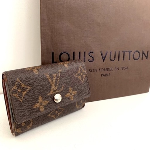 ルイヴィトン ケース 小銭入れ モノグラム ポルトモネ プラ M12087