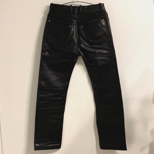 美品 ハーレーダビッドソン バイカーパンツ レザーパンツ W36 希少サイズ ハーレーダビットソン レザーパンツ 革パン バイカーパンツ W30