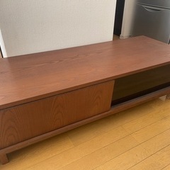 テレビ台　ダークブラウンの画像
