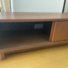 テレビ台　ダークブラウンの画像