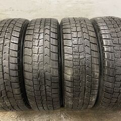 DUNLOP WINTER MAXX WM02 185/65R15 15インチ スタッドレス 4本 バリ溝 ティーダ ノート フリード デミオ等　(MTA266) クレジットカード QRコード決済可能