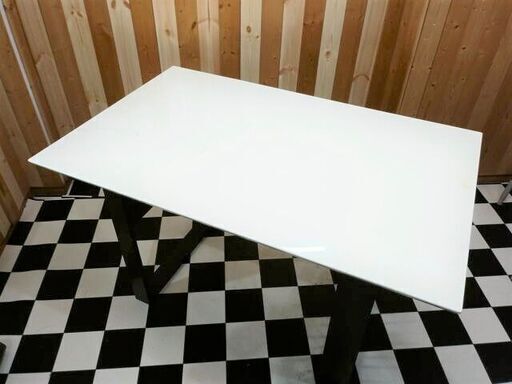 ニトリ　ダイニング3点セット　伸長式ダイニングテーブル　幅94cm(通常)120㎝(伸長時)