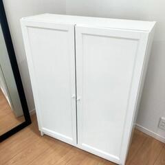 IKEA収納家具　BILLY/ビリー シリーズ
（ホワイト）+扉...