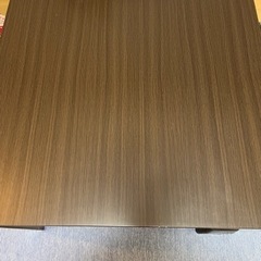 【決まりました！】こたつテーブル・ダークブラウン