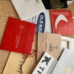 紙袋　小さめ　10枚ほど　中古