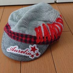 あったか起毛カバーオールと帽子の画像