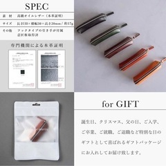 【500】No.5 本革コインケースの画像
