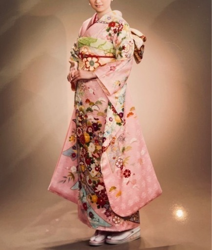 振袖　成人式　クリーニング済み　ファーなど一式セット