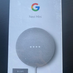 Google nest mini 新品未開封　スマートスピーカー