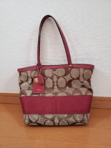 『COACH』コーチ シグネチャー トートバッグ 10124
