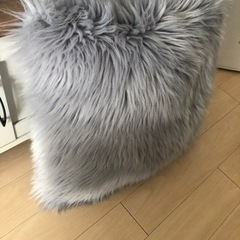 クッションカバー　ファー　カバーのみ