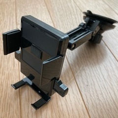 美品！スマホホルダー　吸盤首振り自在タイプ