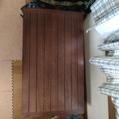 ローテーブル アジアン家具 アイアンの画像